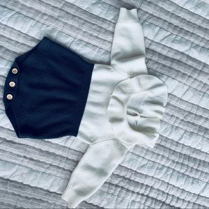 Cute knitted one piece